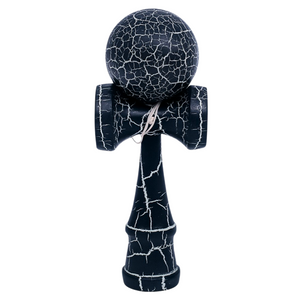 Kendama Original Profesional, Crack, 18cm, din Lemn, Joc Interactiv, Copii si Adulti