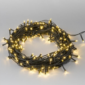 Christmas Installation, Linear, LED Bulbs, Multicolor, 8 Light Effects, Black Wire, 220V, Controller