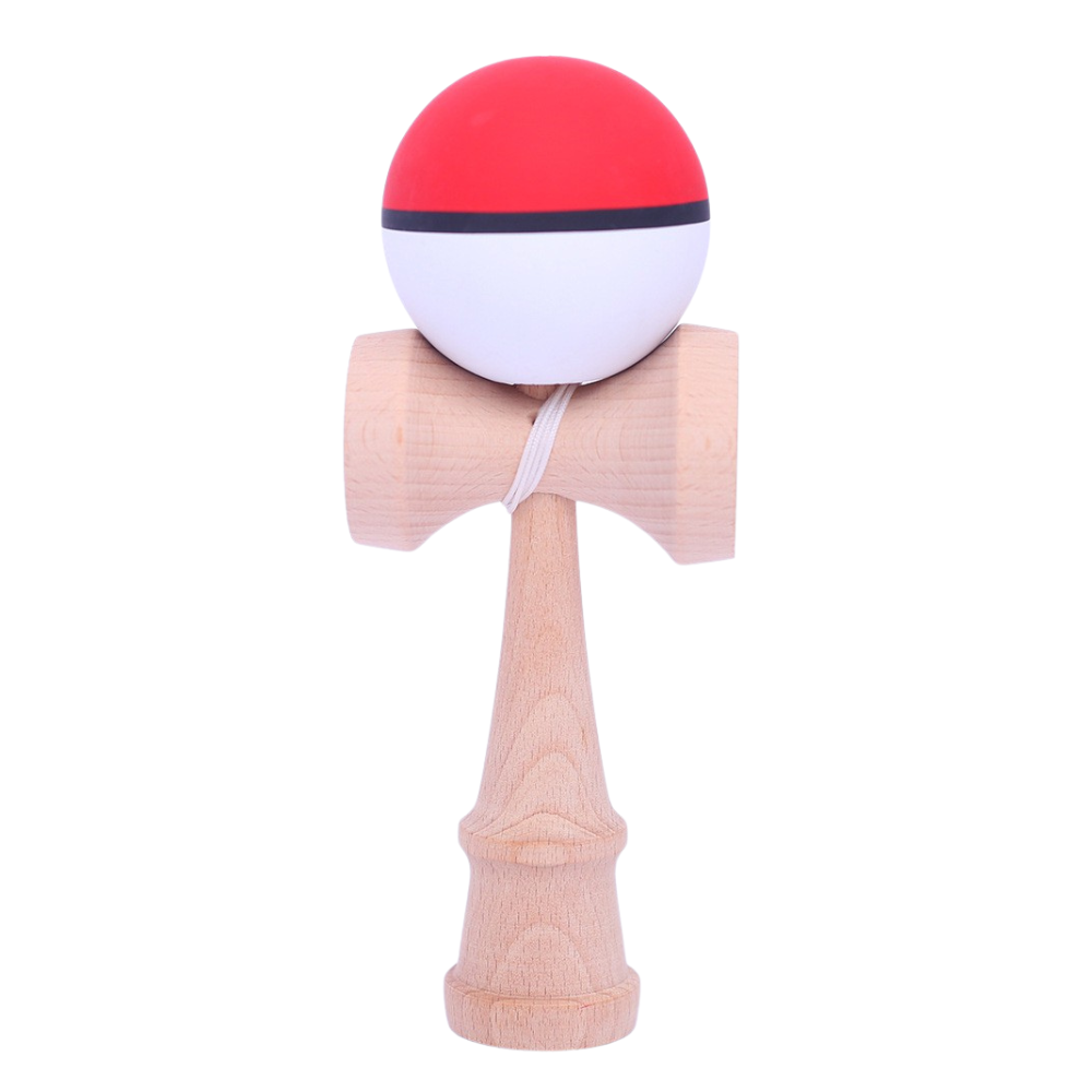 Kendama X Original Profesional, 18cm, din Lemn, Joc Interactiv, Copii si Adulti