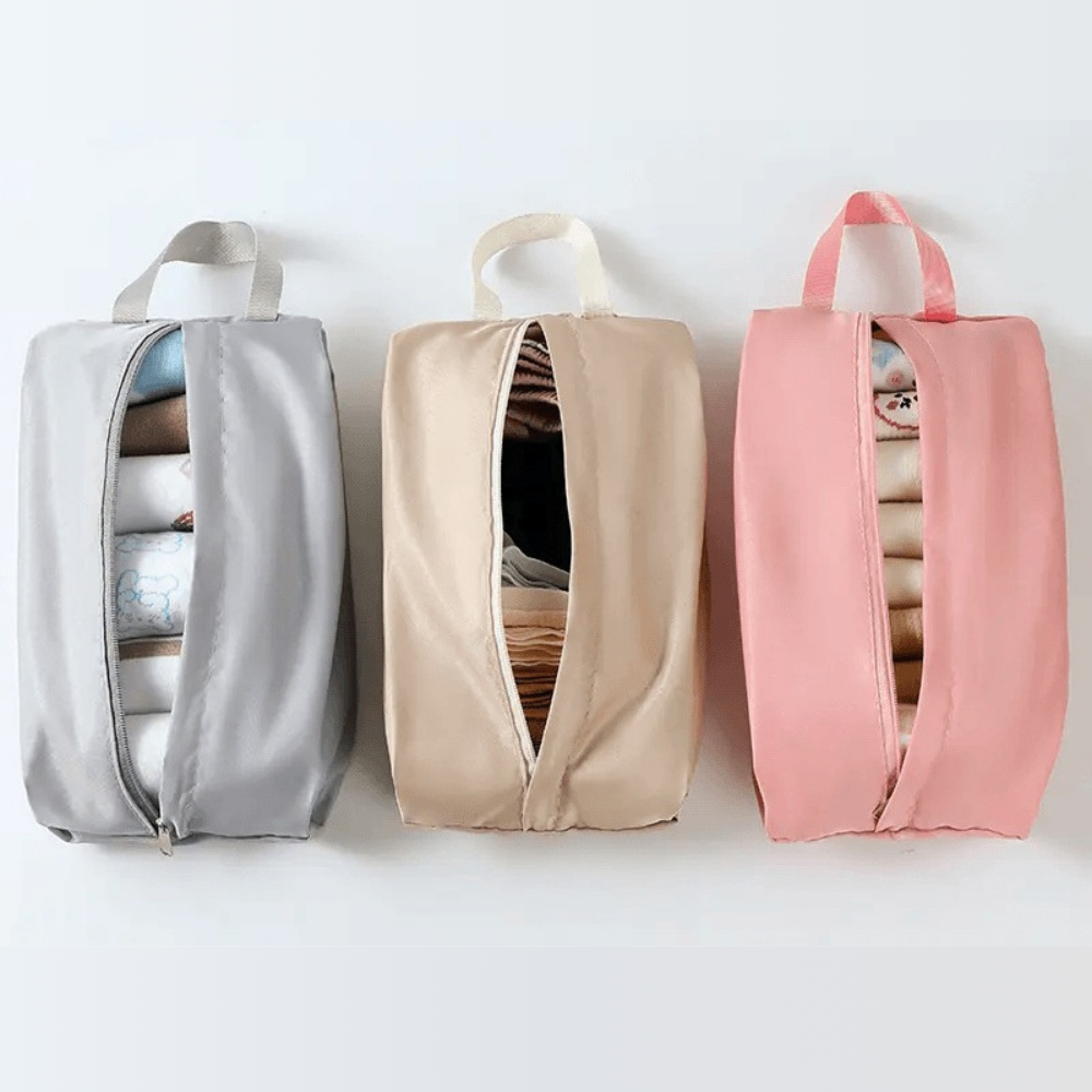 Underwear Storage Bag, for Travel, Waterproof, 10x20x3cm