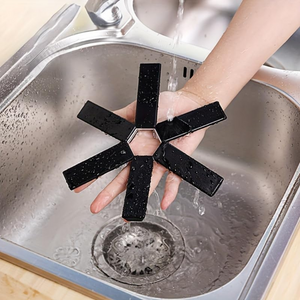 Hot Pot Holder, Up to 220°C, Plaibil Model, ABS, Black