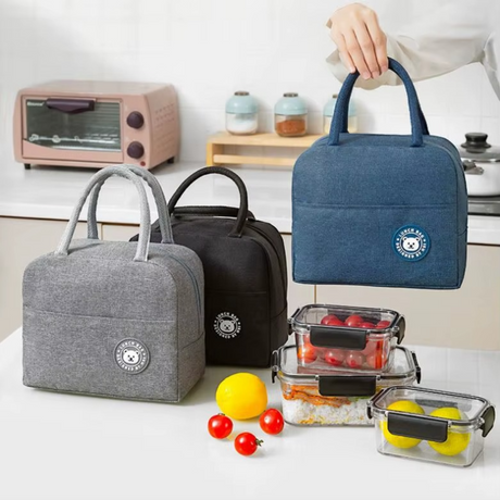 Thermal Lunch Bag, 22x14x19cm, Waterproof, Side Pocket