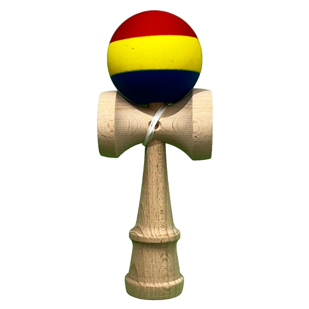 Kendama X Original Profesional, 18cm, din Lemn, Joc Interactiv, Copii si Adulti