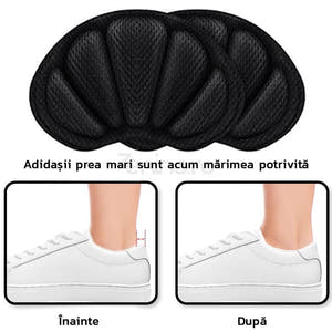 Set of 2 Cushioned Insoles, Shoe Inserts, for Heels, Adjustable, Corn Prevention, Universal Size