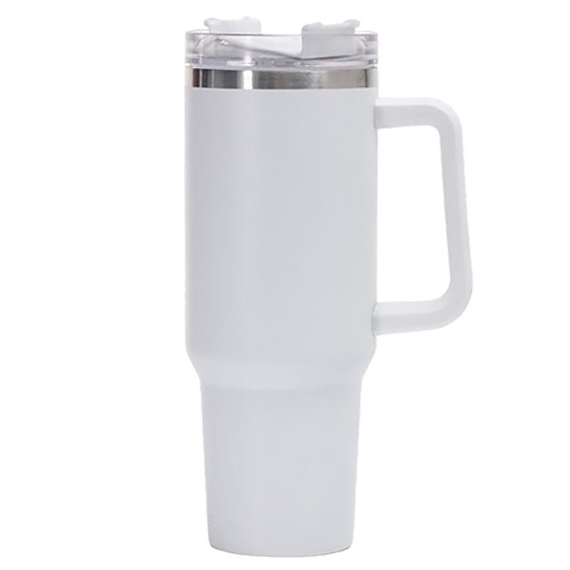 Cana Termos, Capacitate 1200ml, cu Pai, din Otel Inoxidabil