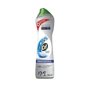CIF Professional Cream, Crema de Curatare Non-Abraziva 0.75 L