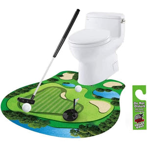 Covor de Baie, Model Interactiv, Verde