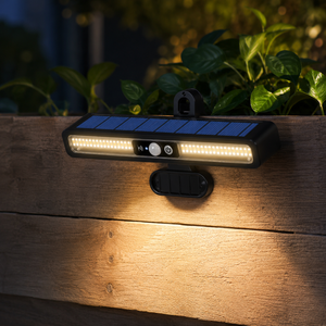 Lampa Solara cu Senzor de Miscare, 36 LED, IP55, Suport Montare Stabil