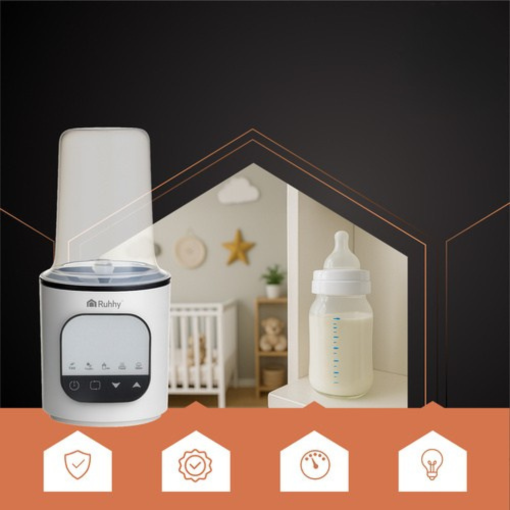 Incalzitor Portabil Biberoane 5in1, Sterilizare, Decongelare, Control Temperatura