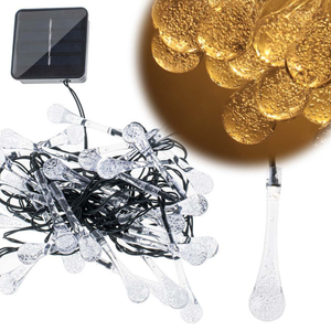 Solar Panel String, 30 LED, Dragonfly Shape, IP65, Ground Mount, 7 Hours Lighting, Length 6.5m, Multicolor