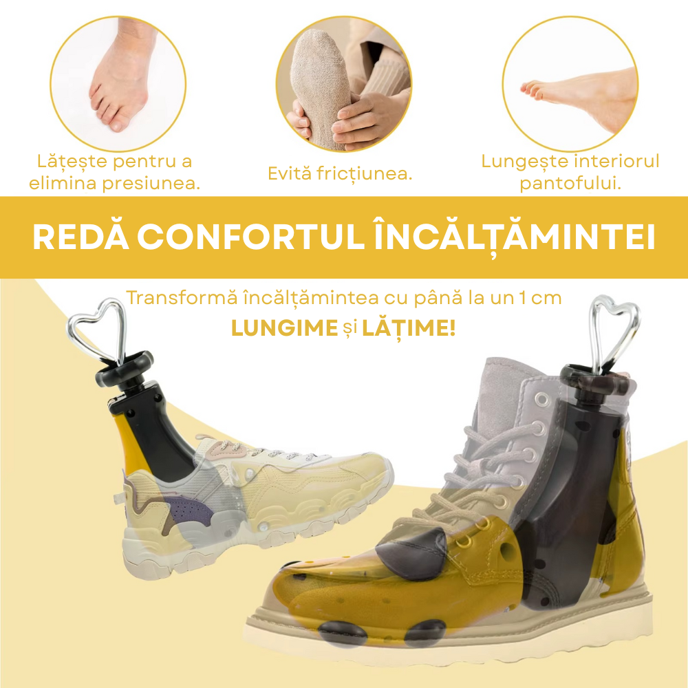 Adjustable Pro Chest/Boots, 4-Way Stretching and Widening, Shoes, Boots, Sneakers, Arch