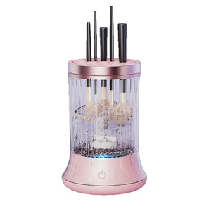 Makeup Brush Cleaner, Portable, 7000Rpm, with Vibration, USB Charging, White
