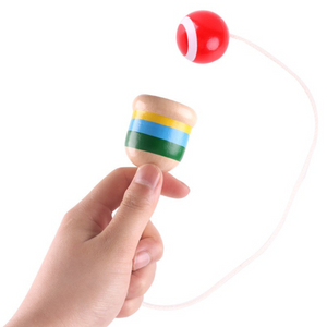 Jucarie Cupa Interactiva, Lemn, Copii si Adulti, Tip Kendama,
