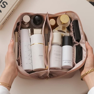 Cosmetic Organizer Bag, Multiple Compartments, for Travel