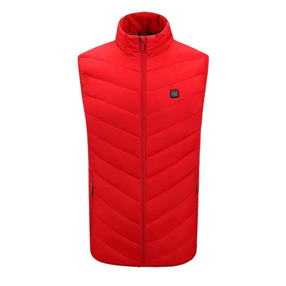 Vesta cu Incalzire, Umplutura de Bumbac, Incarcare USB, M-XXXL