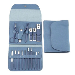 Set 16 Piese Manichiura, Pedichiura, Accesorii Pensat, pentru Cosmetica