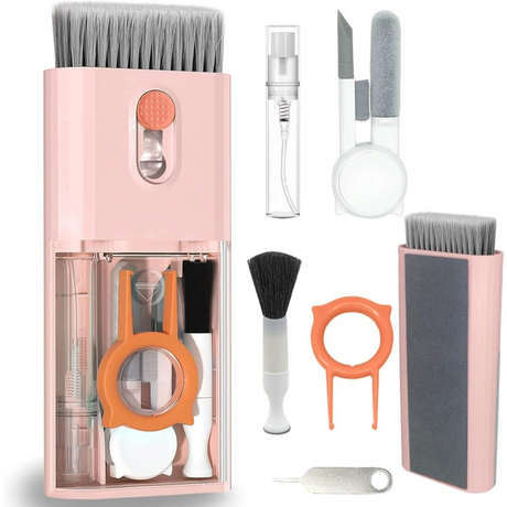 Kit Multifunctional Telefon, 10 Piese, Curatare si Intretinere