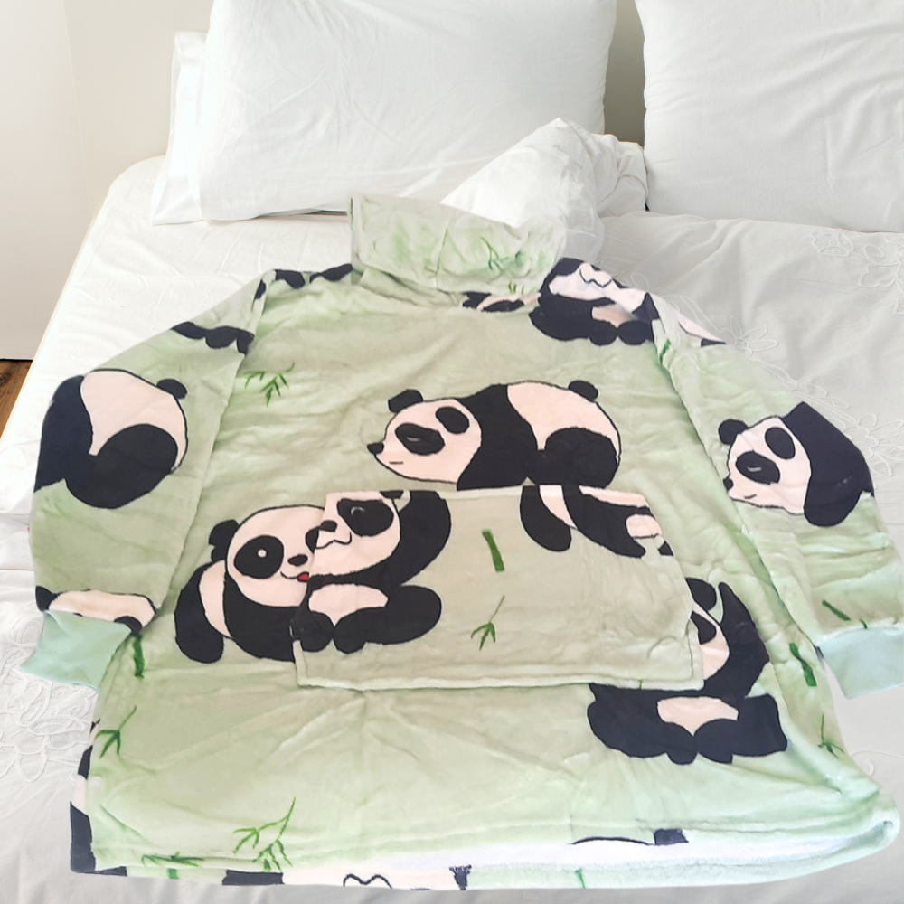 Hooded Sweatshirt Blanket, Warm, Comfortable, Universal Size, Fleece