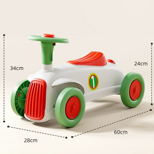 Ride-on Car, Horn on Steering Wheel, Anti-Tipper System, 1-6 Years