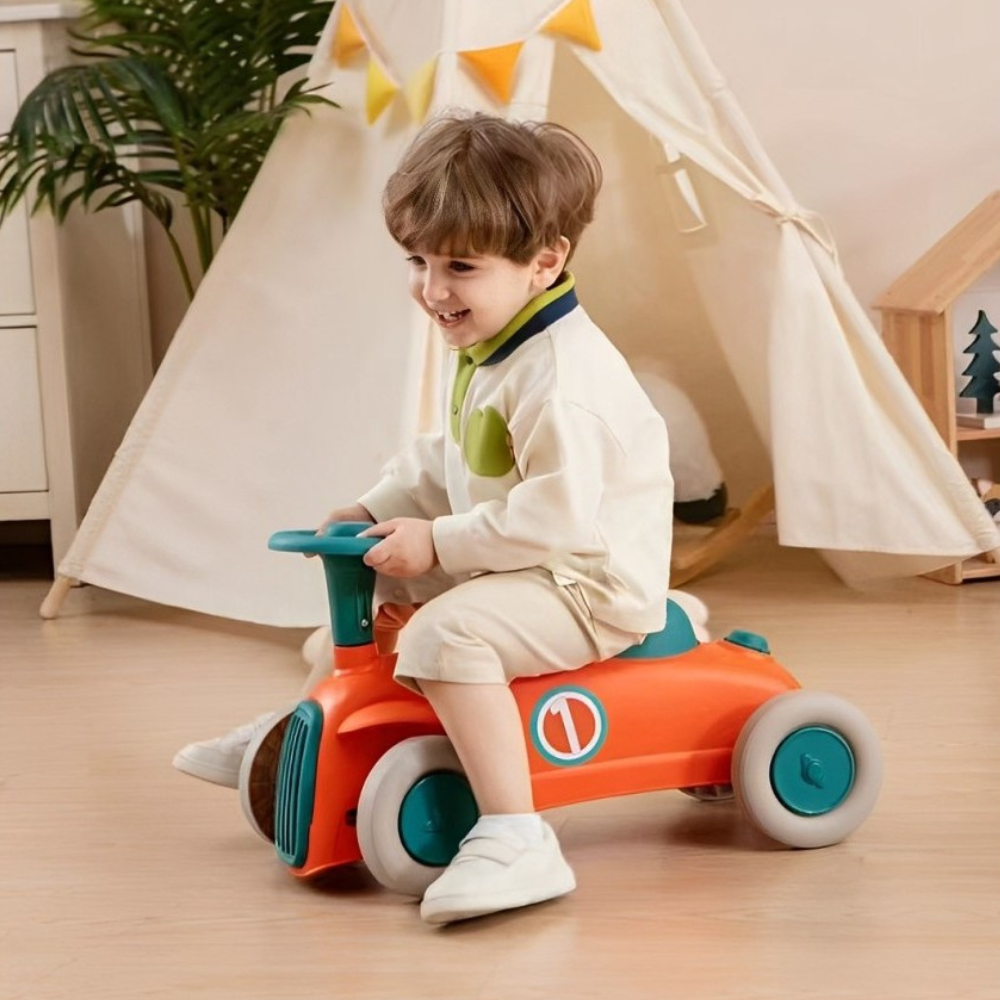 Ride-on Car, Horn on Steering Wheel, Anti-Tipper System, 1-6 Years
