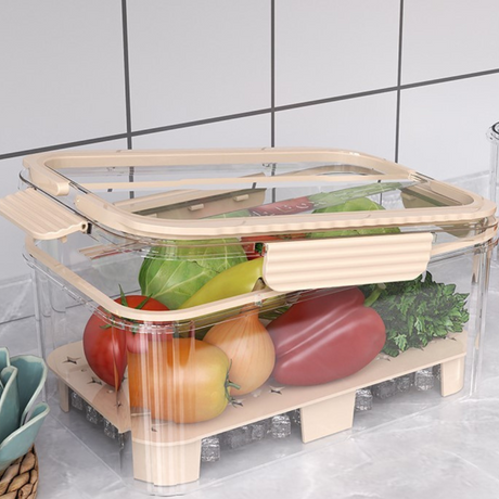 Food Storage Container, Ice Zone, Leakproof Closure, with Handle