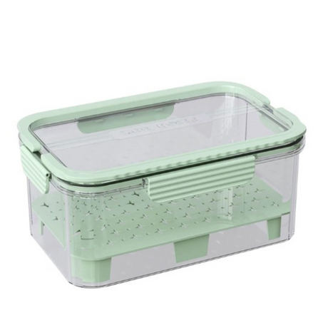 Food Storage Container, Ice Zone, Leakproof Closure, with Handle