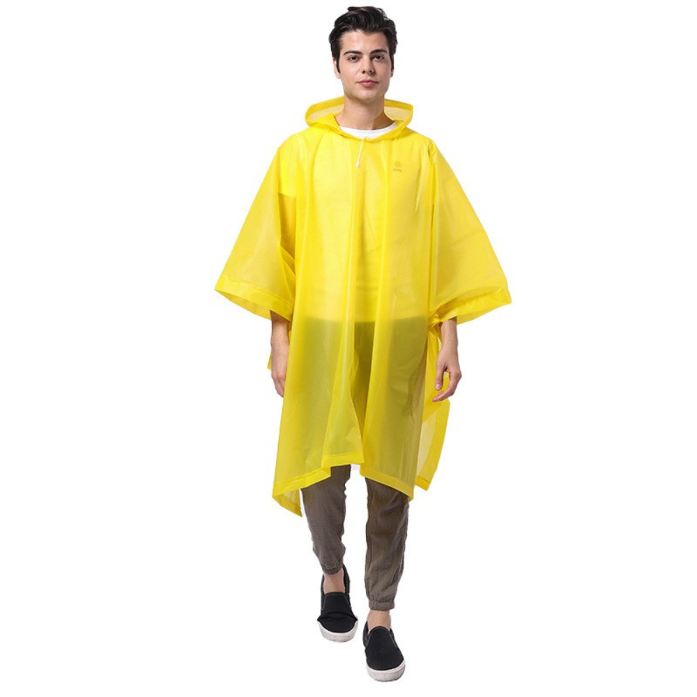 Pelerina de Ploaie, Marime Universala, Model Poncho, Prindere cu Capse, Impermeabil