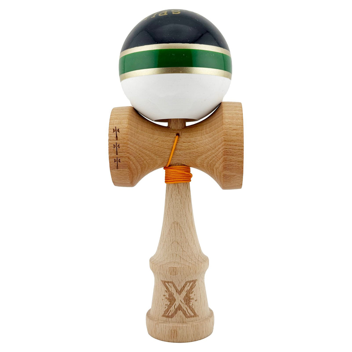 Kendama X Royal Spike Original, Big Cups V2, Super Sticky, Rulment Metalic, Ata 55cm