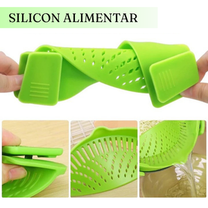 Strecurator Universal, pentru Paste, Legume, Termorezistent, din Silicon