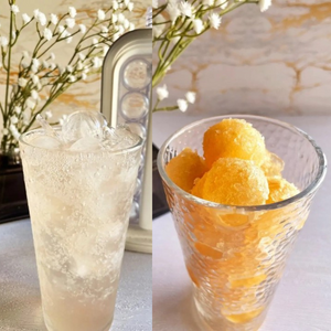 2in1 Ice Mold, Glass Type, with Handles, 17 Spheres, Non-toxic Material