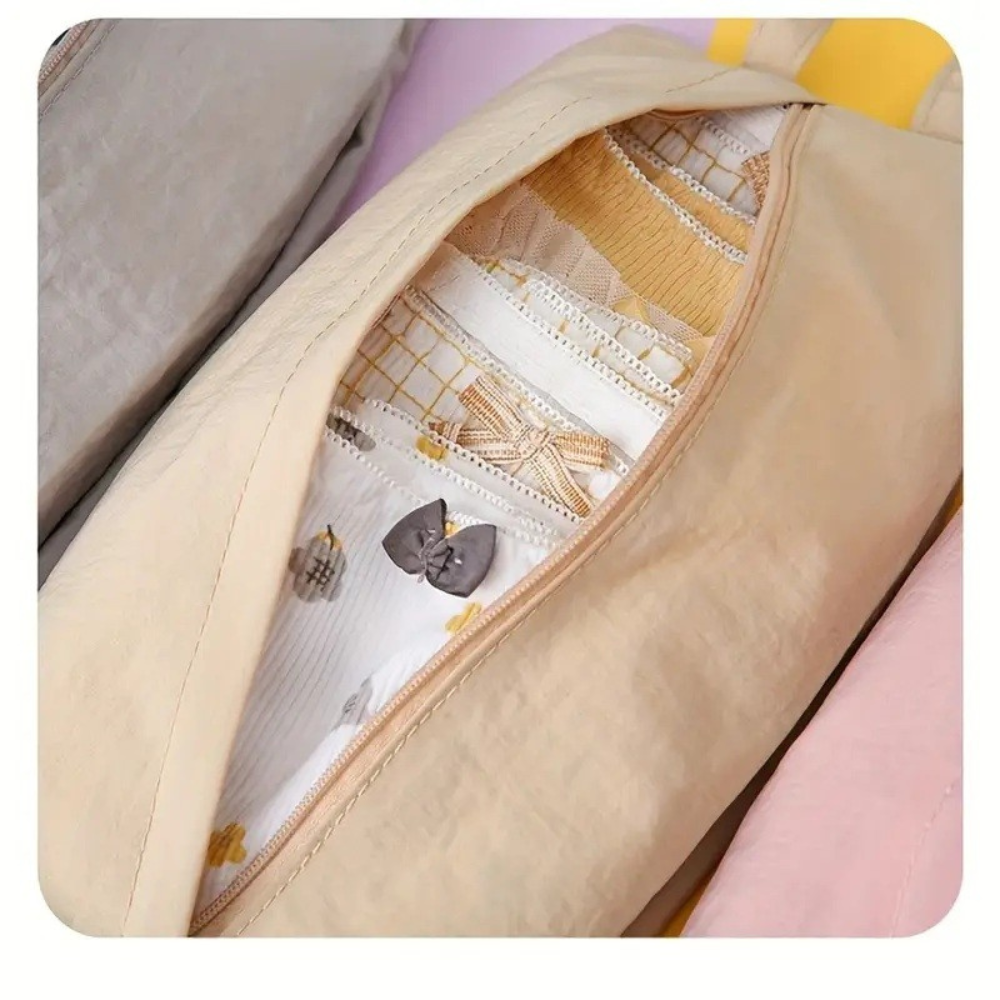 Underwear Storage Bag, for Travel, Waterproof, 10x20x3cm