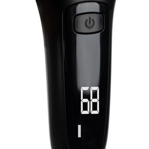 Pila Electrica pentru Calcaie, 6 Capete Abrazive, 2 Trepte de Viteza, Display LED