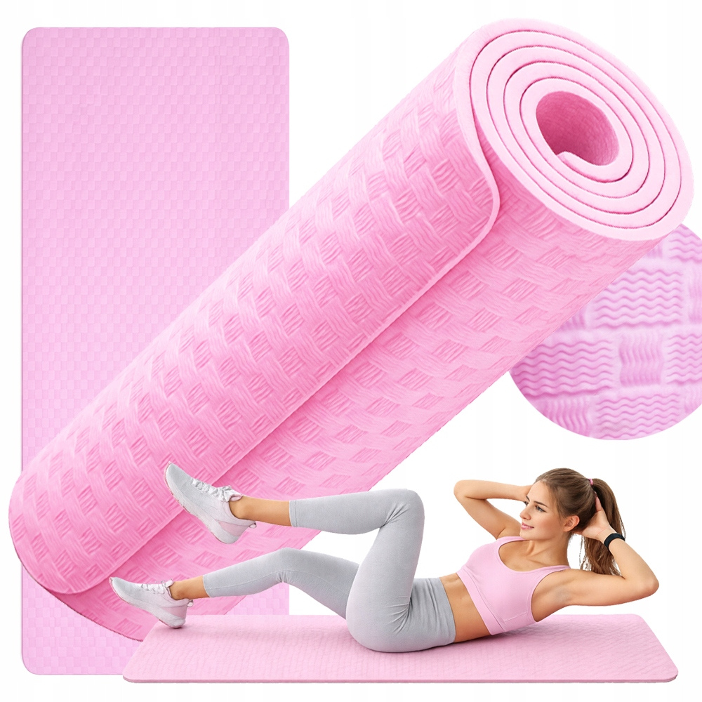 Saltea Pilates, Yoga, 60x180cm, Material TPE