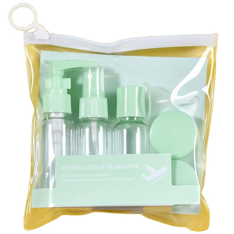 Set of 5 Travel Containers, 40ml, Product Organization, for Airplane, Plastic