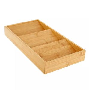 Spice Rack, Drawer, 3 Tiers, Bamboo