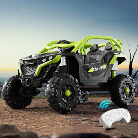Electric Car for Children, Off-Road, Remote Control, Two Motors