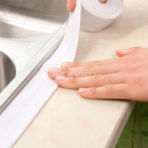 Adhesive Tape, for Sealing, Waterproof, Prevents Mold, Width 2.2cm, White