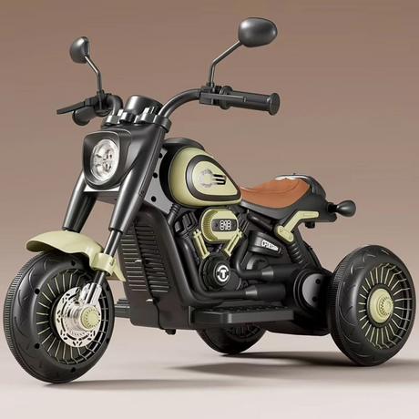 Electric Tricycle for Children, 6V Battery, Anti-Tipper System, Lights and Music, +5 Years