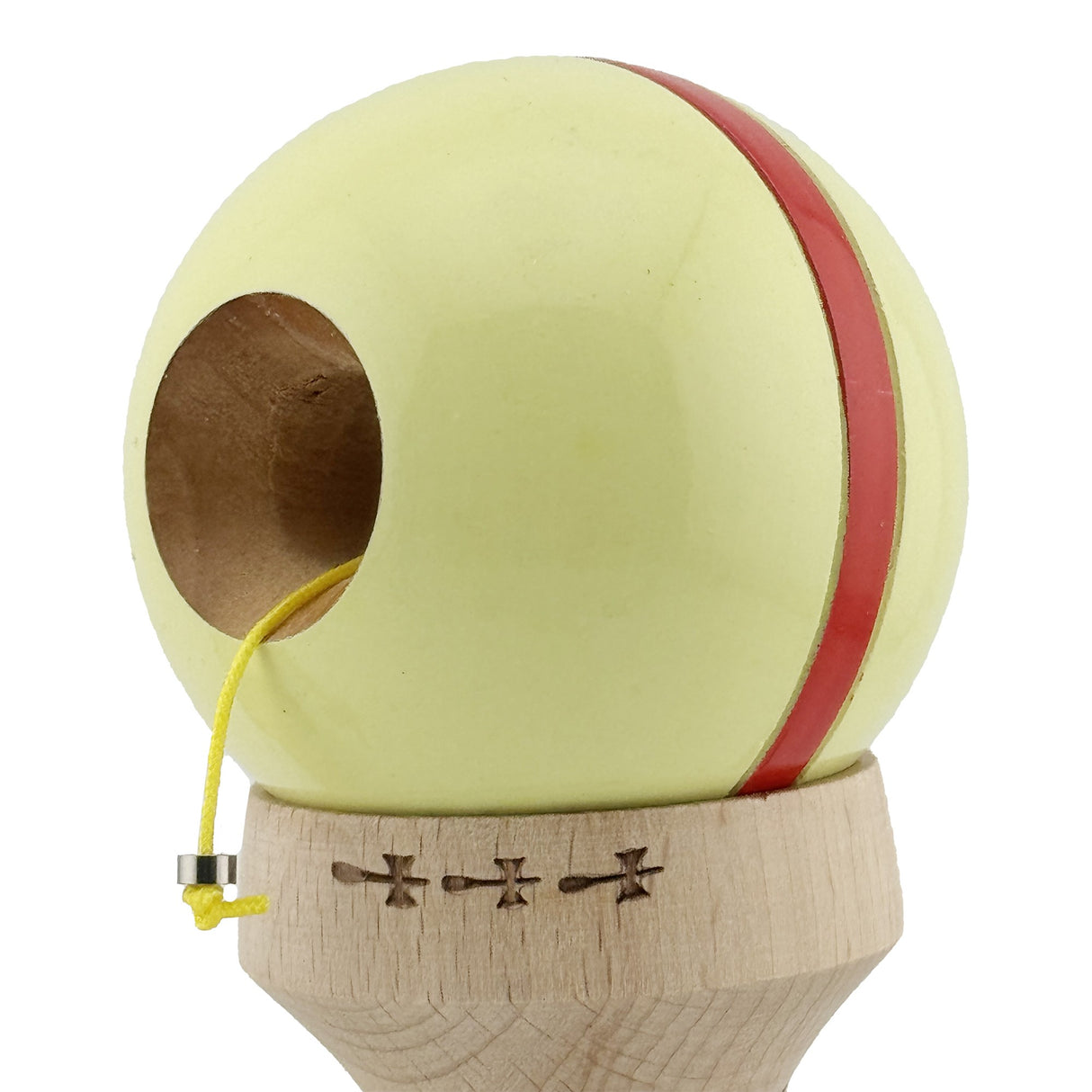 Kendama X Silken Original, Big Cups V3, Gaura in Baza, Super Sticky, Ata 55cm, Rulment Metalic