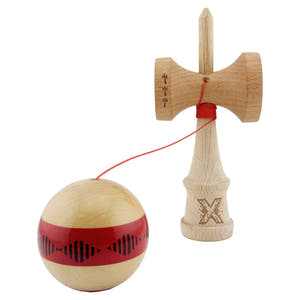 Kendama X Frequency Original, Big Cups V2, Super Sticky, Rulment Metalic, Ata 55cm
