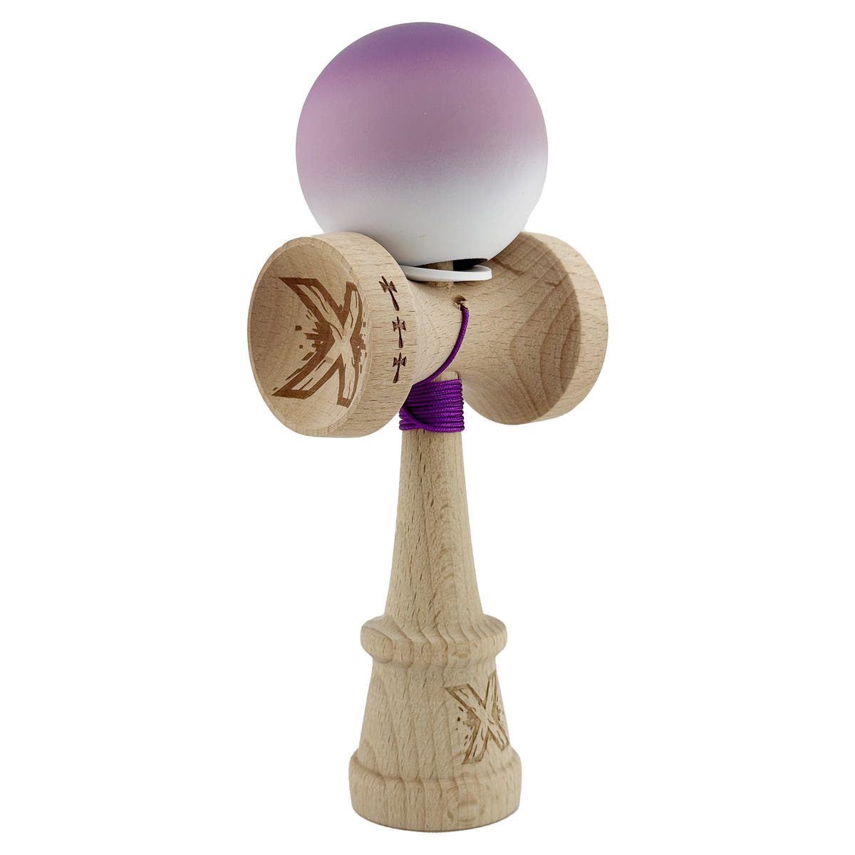 Kendama X Original, Big Cups V3, Gaura in Baza, Super Sticky, Ata 65cm, Rulment Metalic