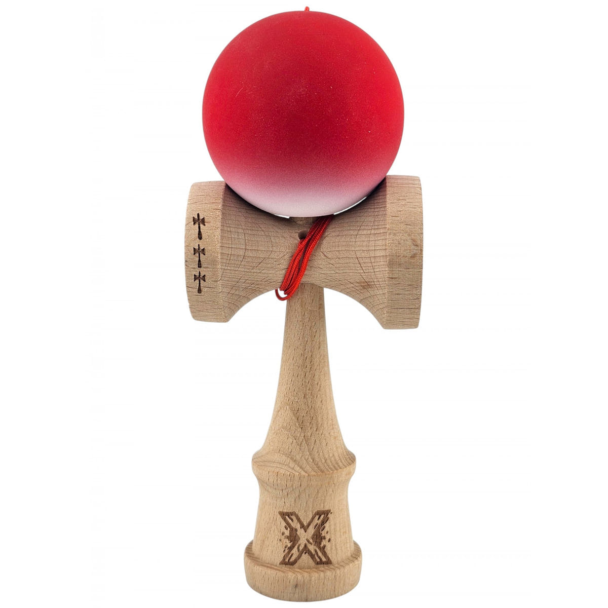 Kendama X Original Big Cups, Rubber Grip, Ata 55cm, Rulment Metalic, Infinity Edition