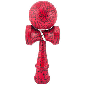 Kendama Original Profesional, Crack, 18cm, din Lemn, Joc Interactiv, Copii si Adulti