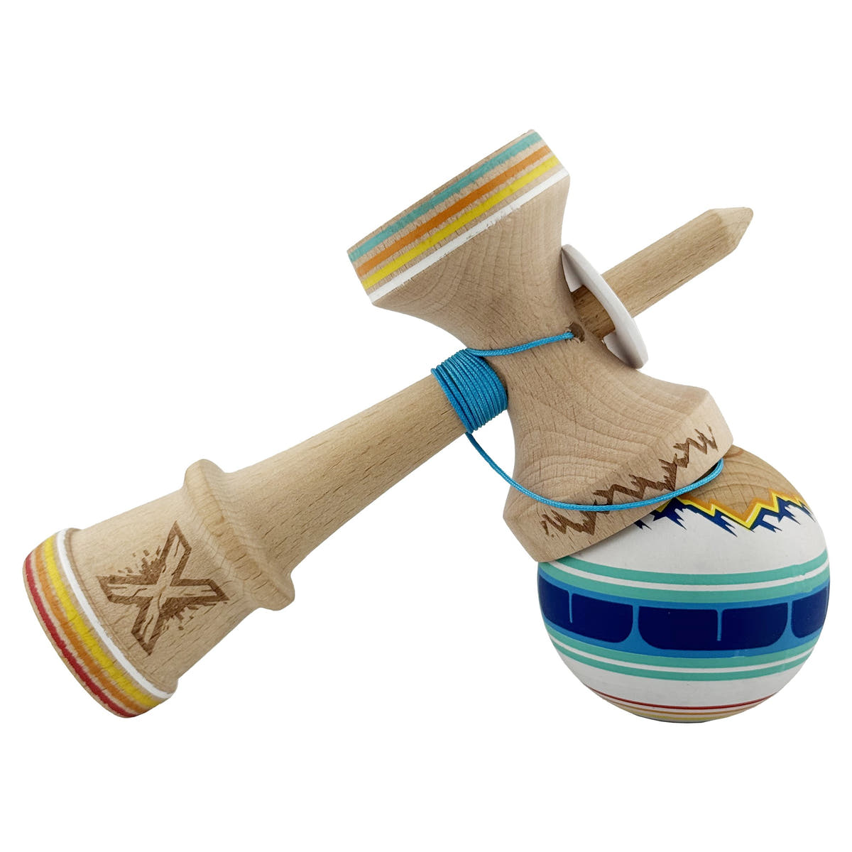 Kendama X Original Mountains, Cupe King Size V3, Ata 65cm, Finisaj Mat, Limited Edition