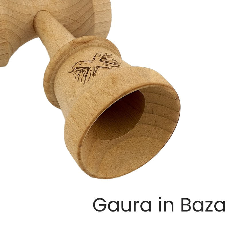 Kendama X Silken Original, Big Cups V3, Gaura in Baza, Super Sticky, Ata 55cm, Rulment Metalic