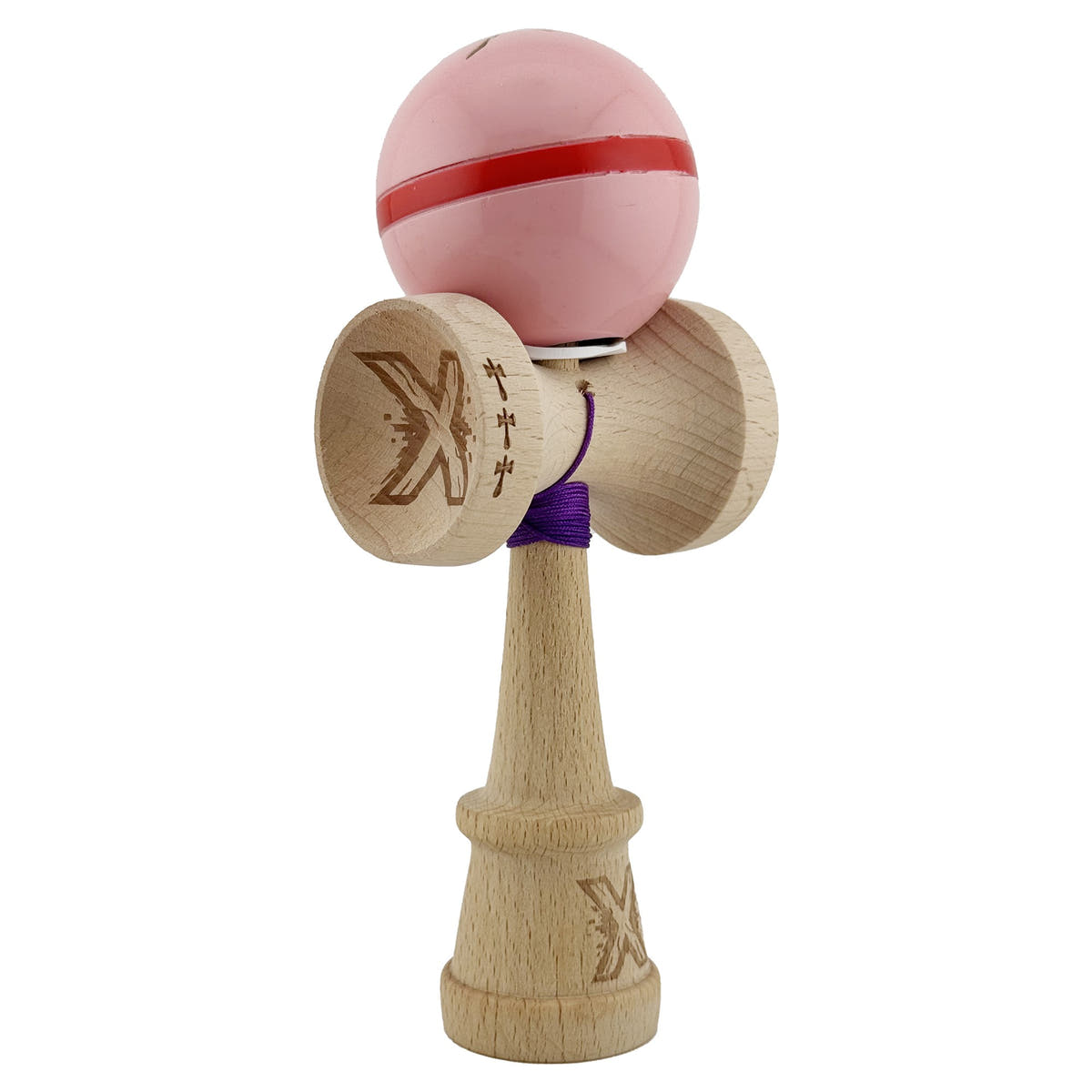 Kendama X Silken Original, Big Cups V3, Gaura in Baza, Super Sticky, Ata 55cm, Rulment Metalic