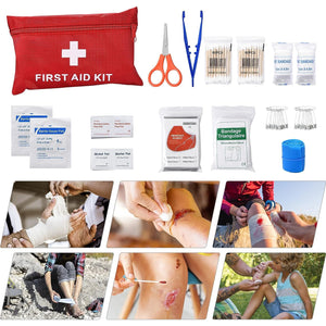 Kit Supravietuire, Cort Rapid, Bratara cu Busola, Trusa Prim-Ajutor, Lanterna