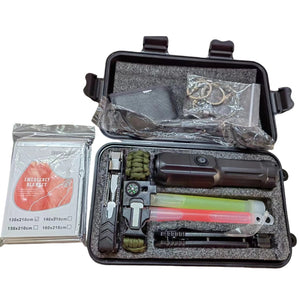 Kit Supravietuire, Multifunctional, Bete Fosforescente, Lanterna
