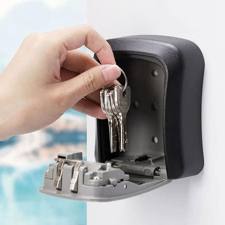 Cutie pentru Chei, cu Parola, din Aluminiu, Impermeabil
