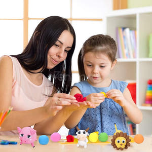 Комплект Smart Clay, 12 плика, Smart Magic Clay, Прибори, Многоцветни
